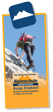 Alpinschule Oberstdorf, mit den Profis der Bergschule im Allgäu unterwegs